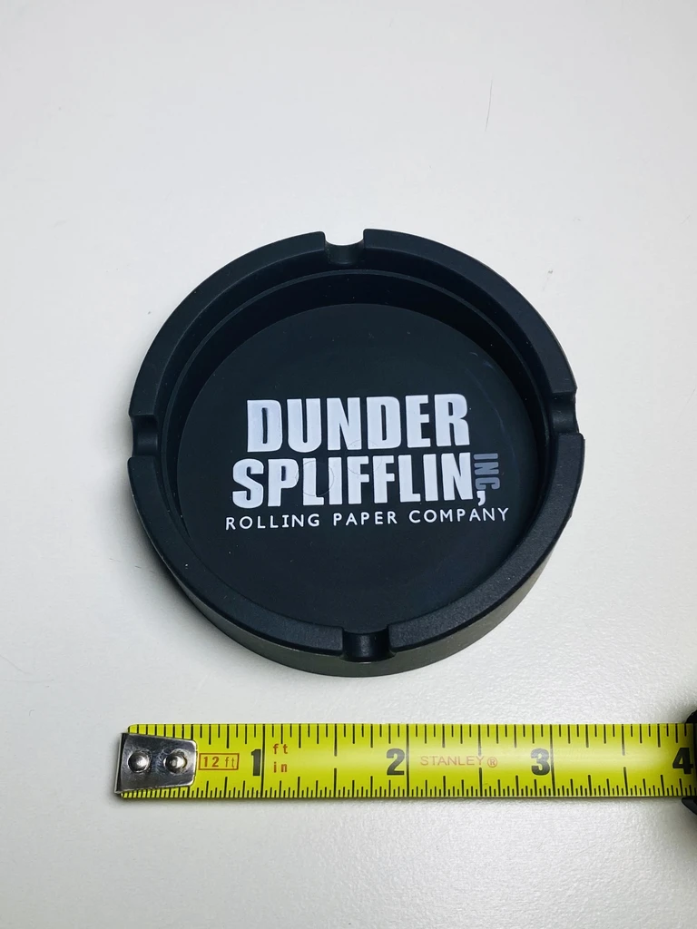 dunder spliffin silicone ashtray size