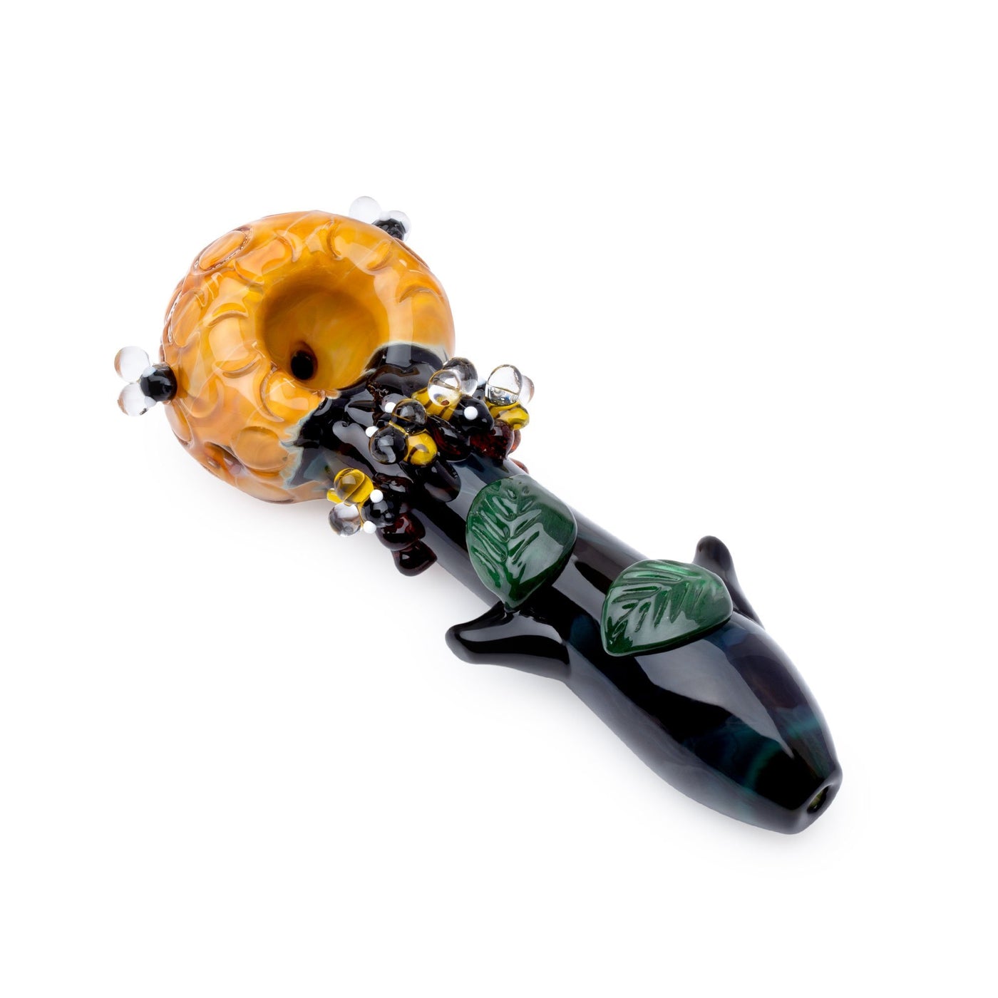 empire glassworks beehive glass hand pipe