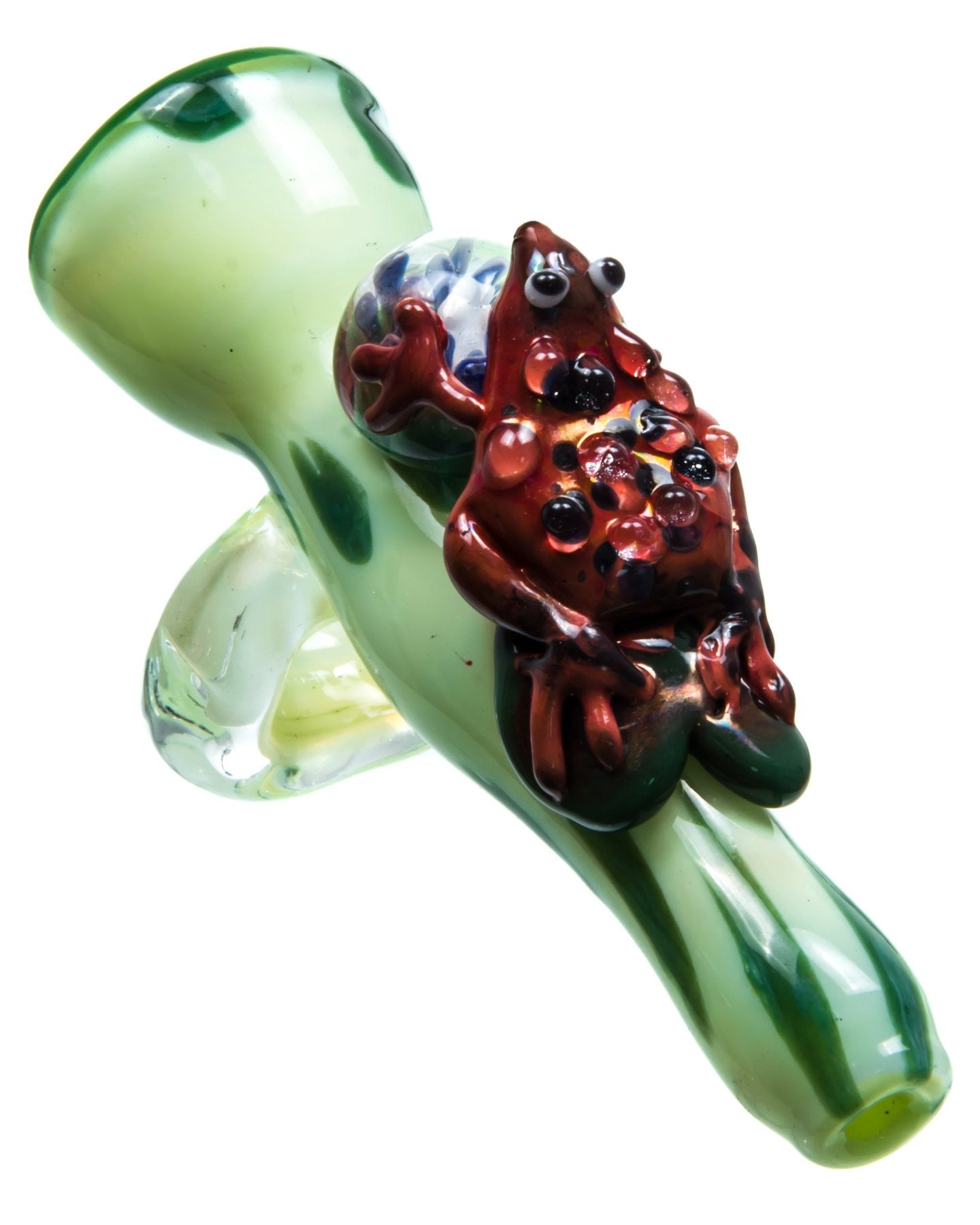 empire glassworks frog chillum hand pipe