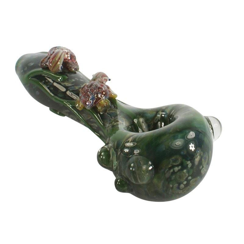 empire glassworks turtle hand pipe