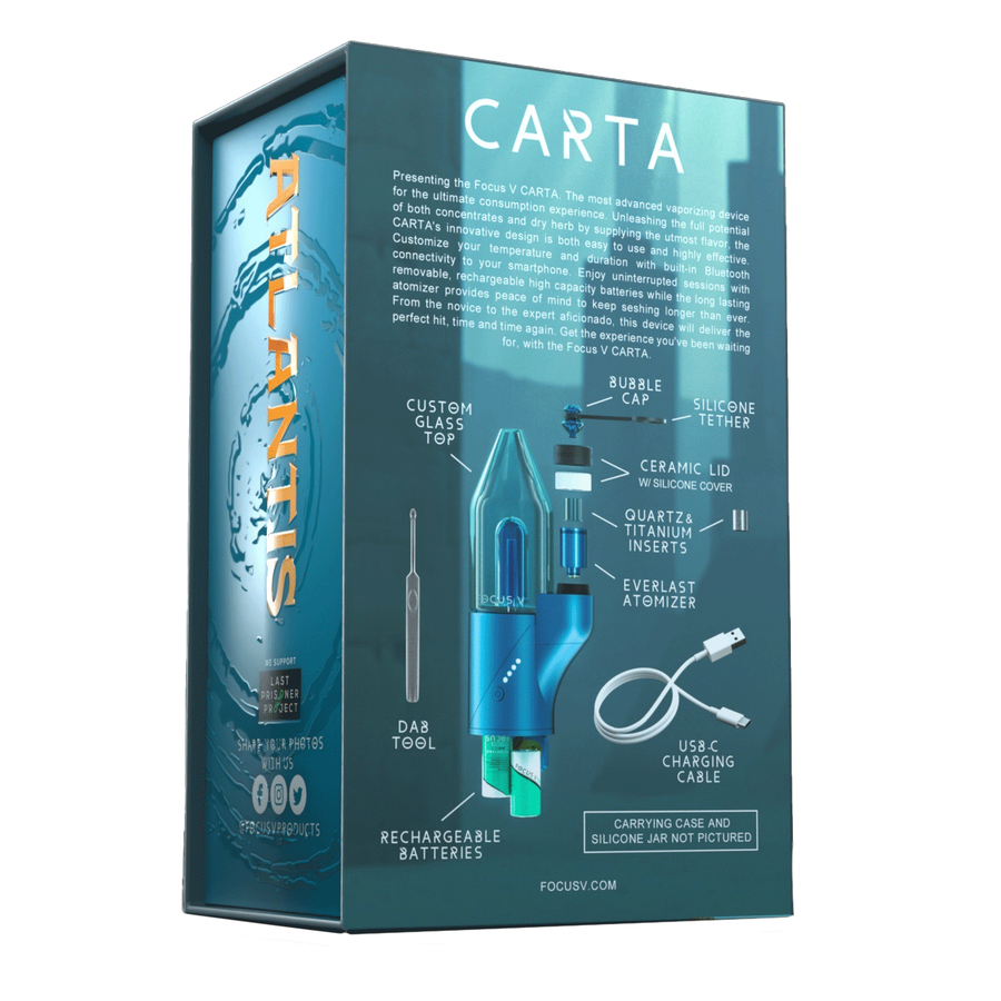 focus v carta atlantis blue limited edition electronic dab rig box