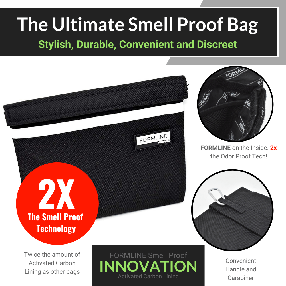Formline Smell Proof Bag - Small (7" x 6")