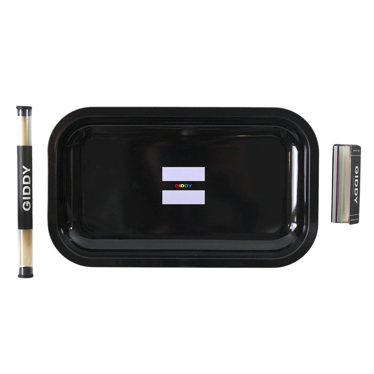 Ugly House Giddy Rolling Tray Bundle - Rainbow