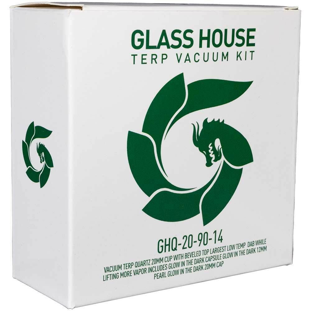 glass house terp vacuum kit quartz banger set