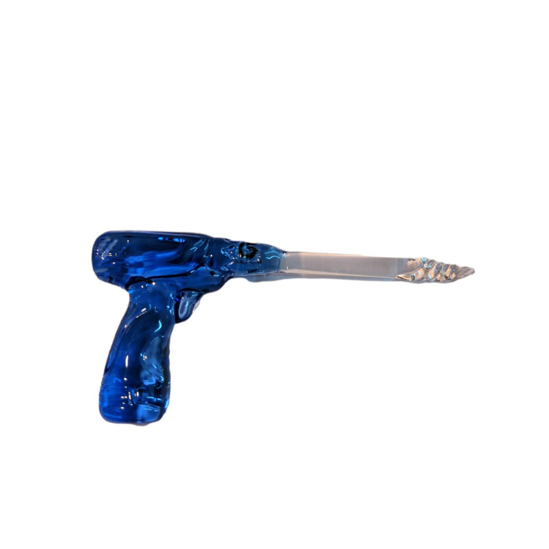 glasshouse glass dab tool ray gun blue