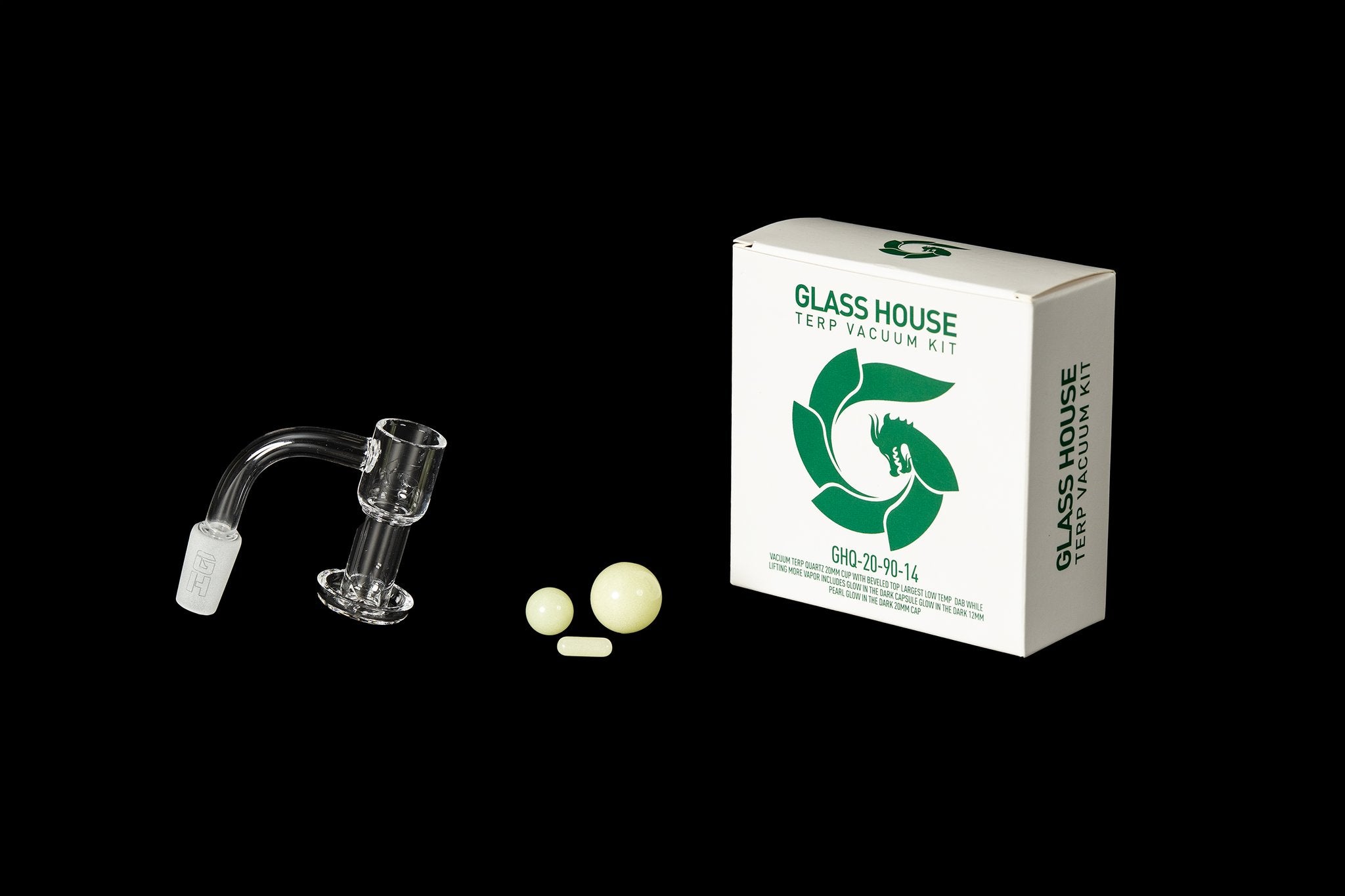 glasshouse quartz banger set terp vacuum kit