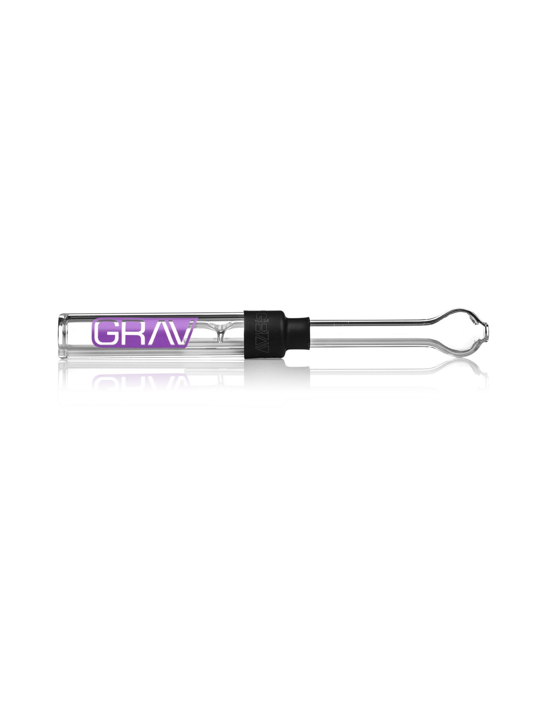grav labs glass blunt purple heatshrink tubing