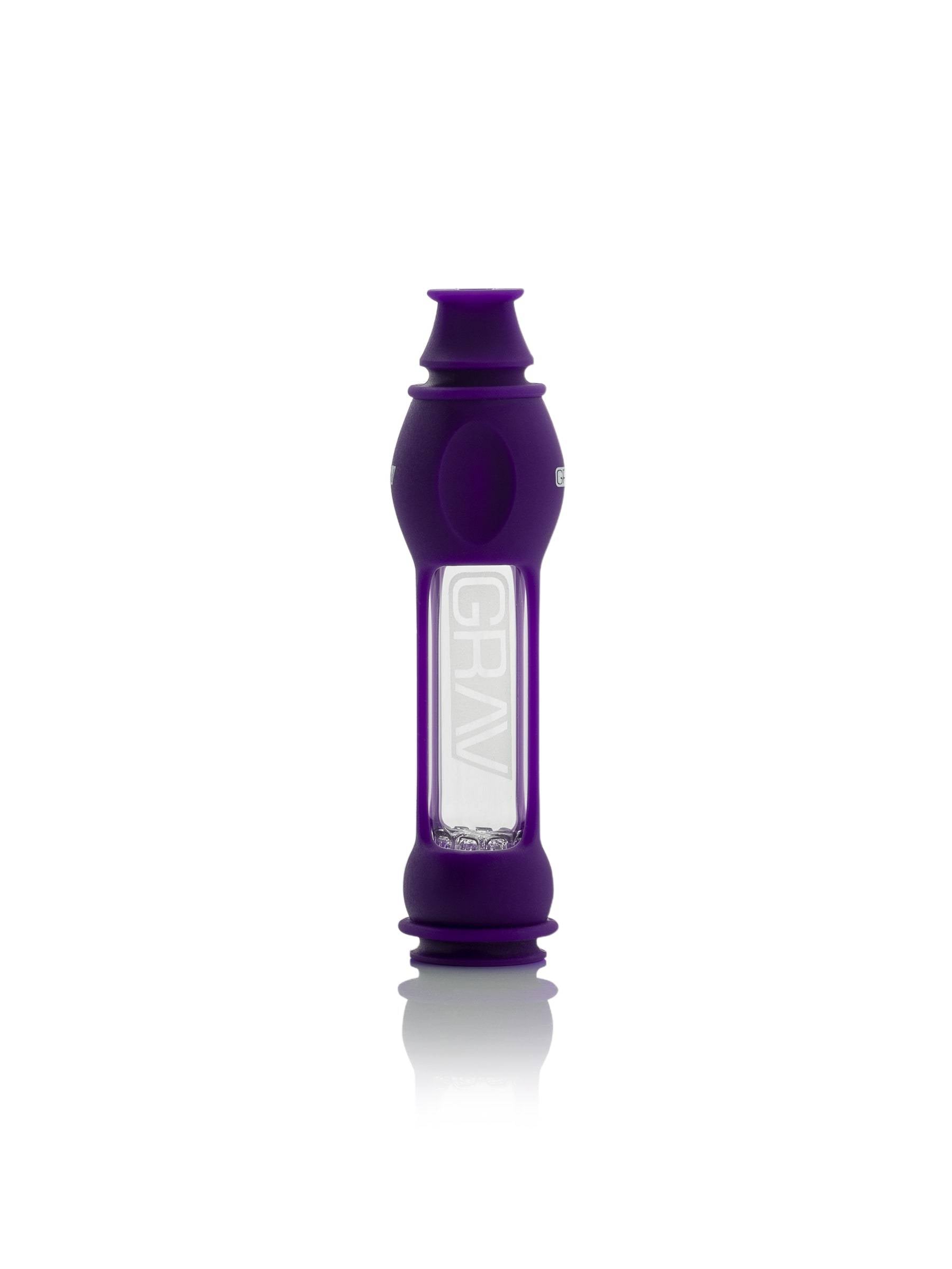 grav labs octo taster pipe 16mm purple silicone