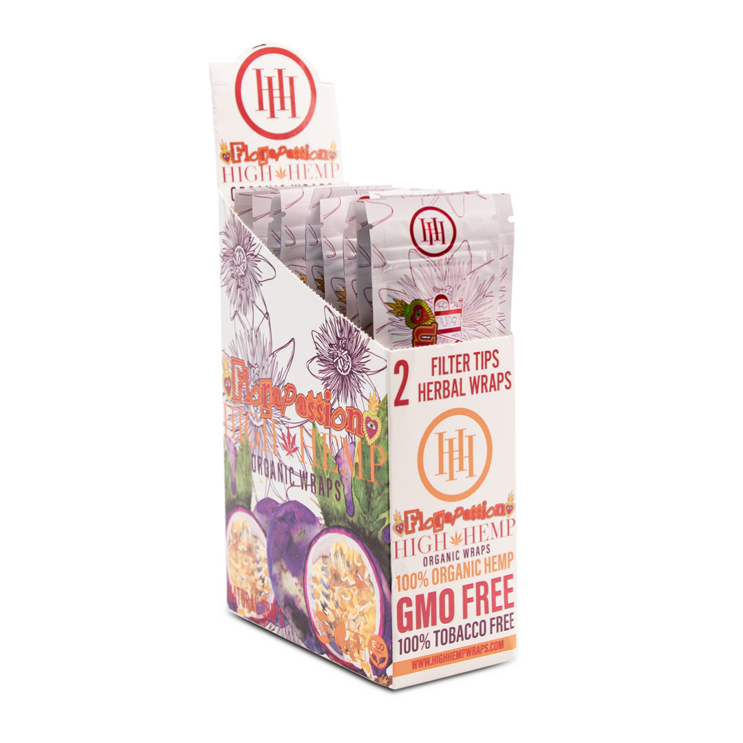 FOCUS Herbal Tea & Smoke Blend - Premium Organic Wraps