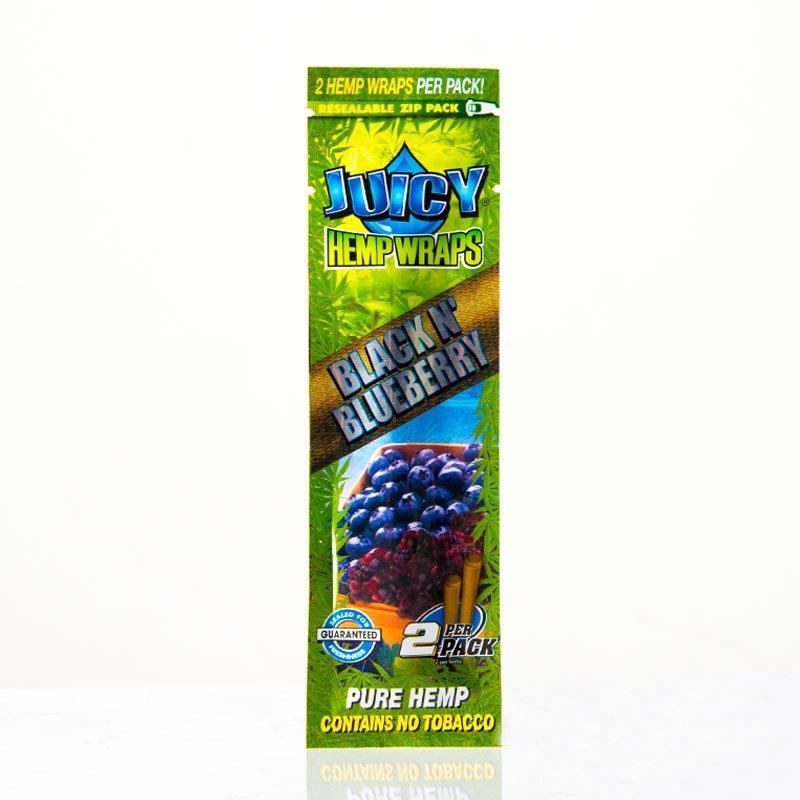 juicy hemp blunt wraps black blueberry