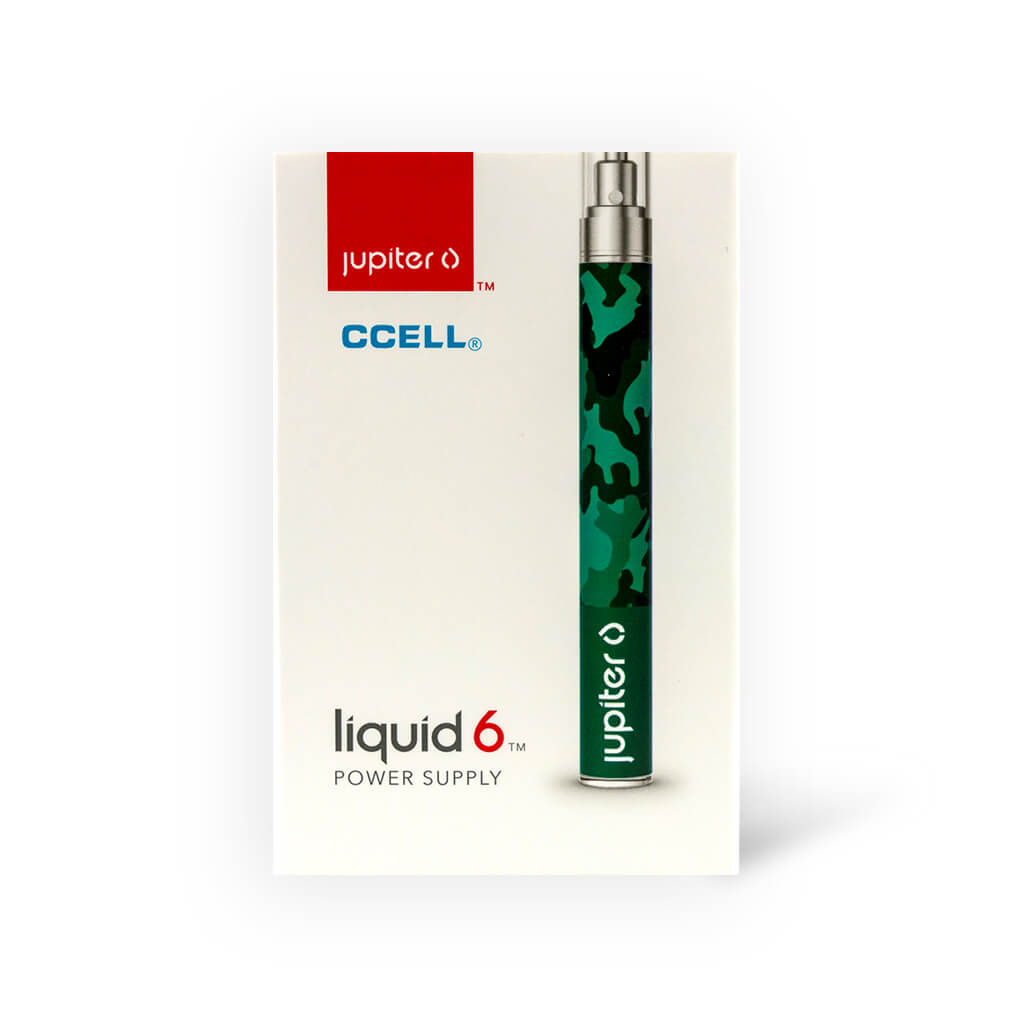 jupiter ccell liquid 6 battery camo green box