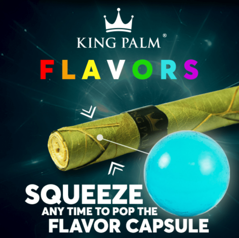 king palm flavors squeeze capsule