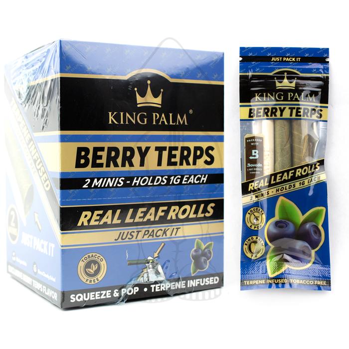 king palm mini blueberry terps box