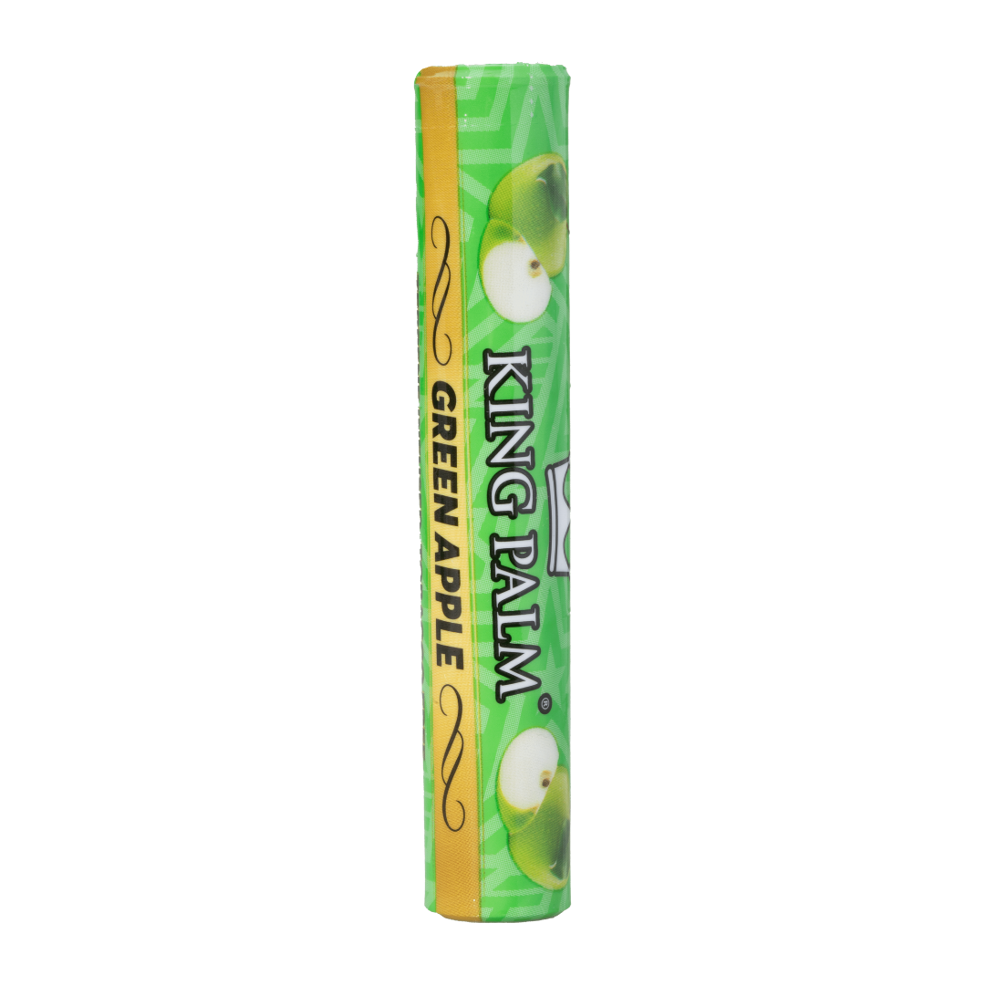 king palm mini roll green apple flavored cone