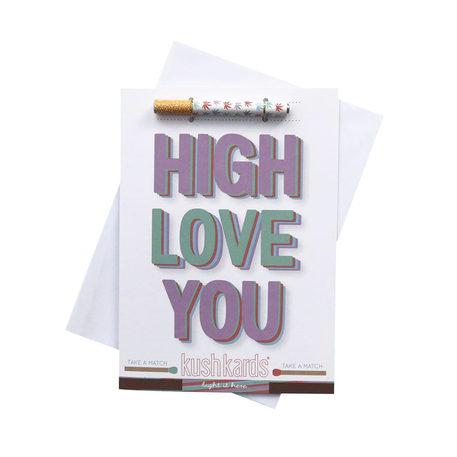 kushkards high love you card