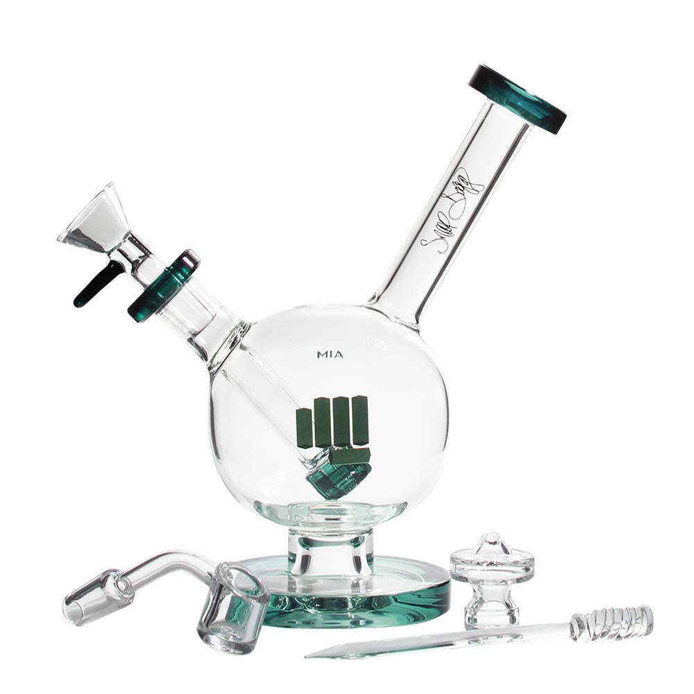 miami dab rig snoop dogg pounds pipe teal acessories