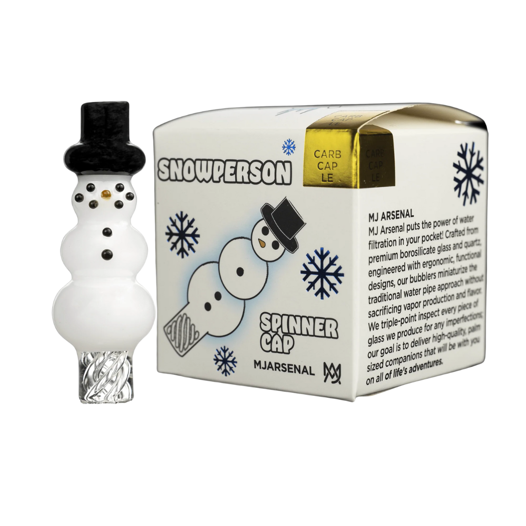 MJ Arsenal Snowperson Spinner Carb Cap (Limited Edition)