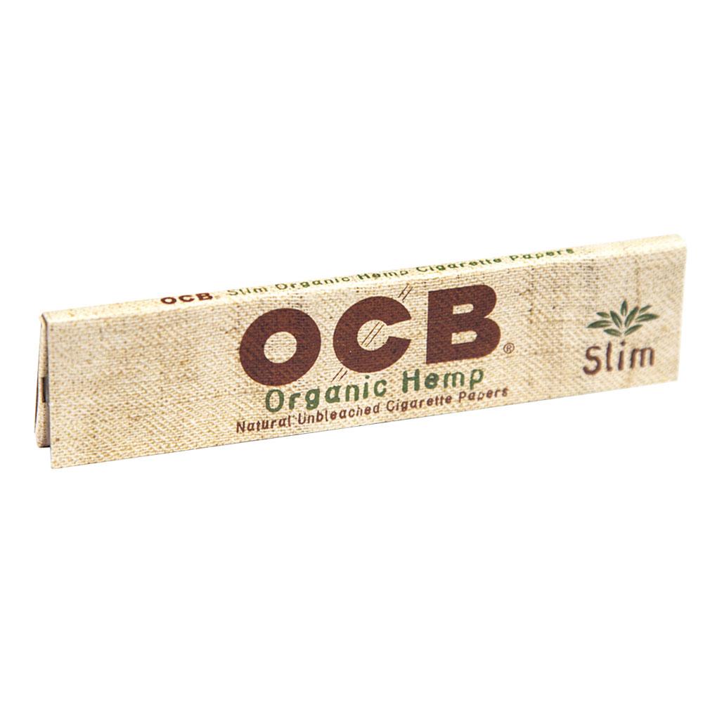 ocb organic hemp rolling papers slim