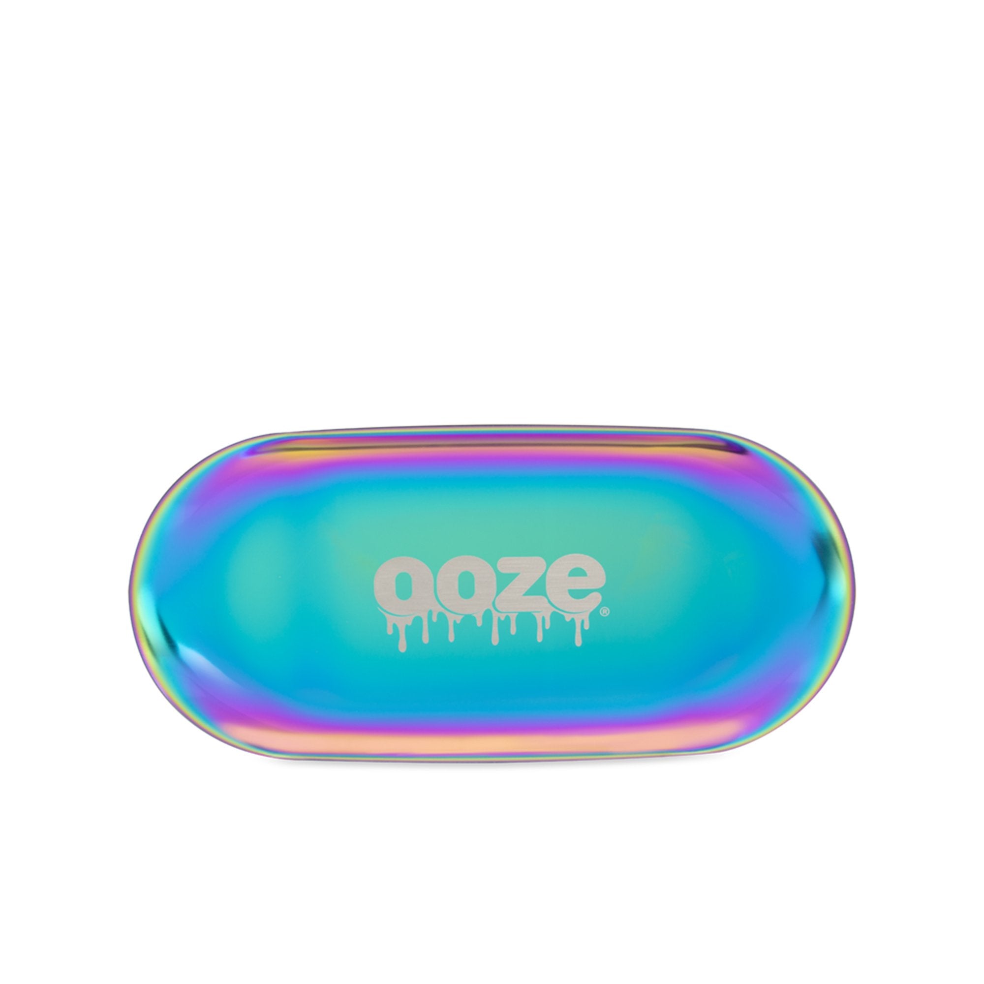 ooze aura rolling tray iridescent rainbow