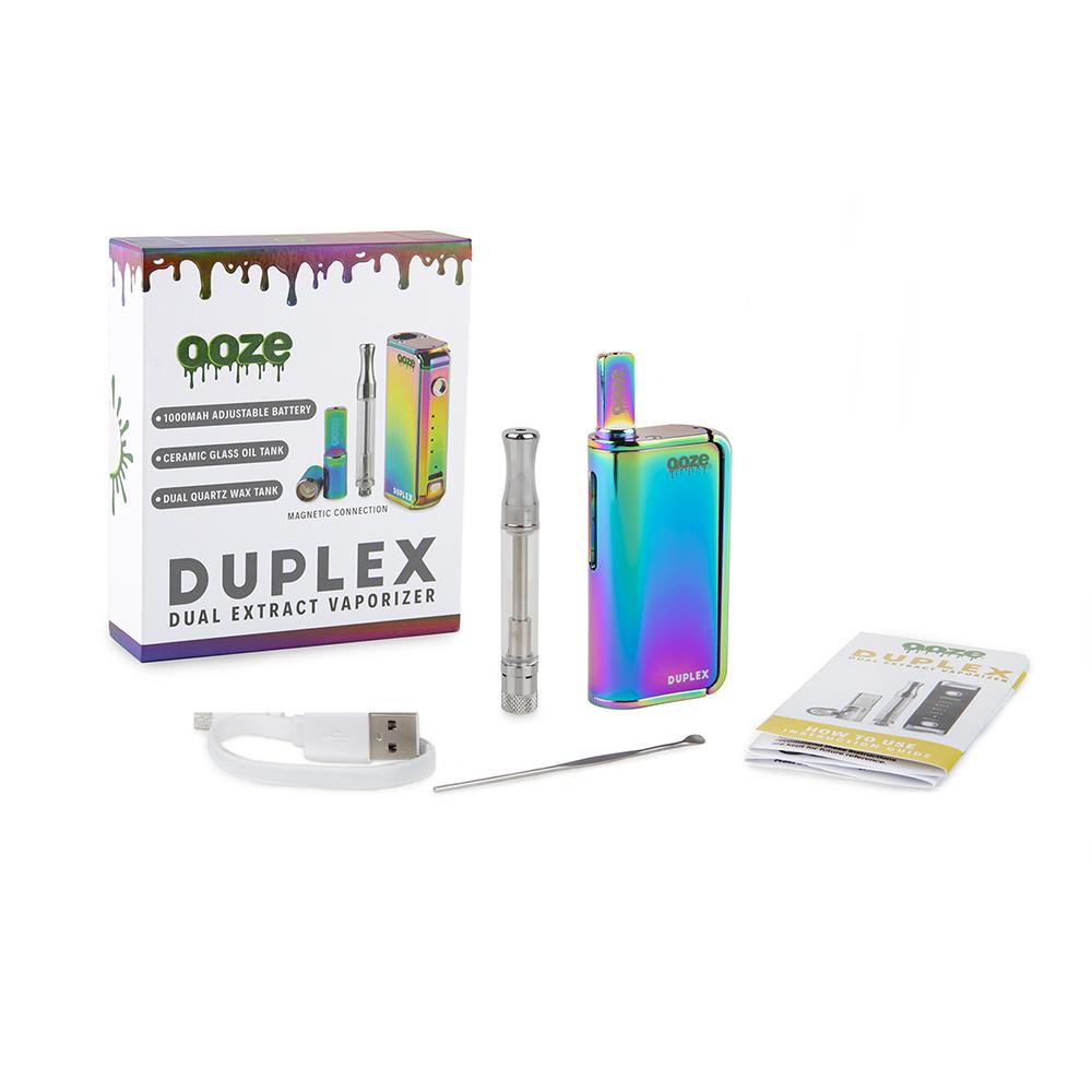 Ooze Duplex Dual Extract Vaporizer Kit - Rainbow