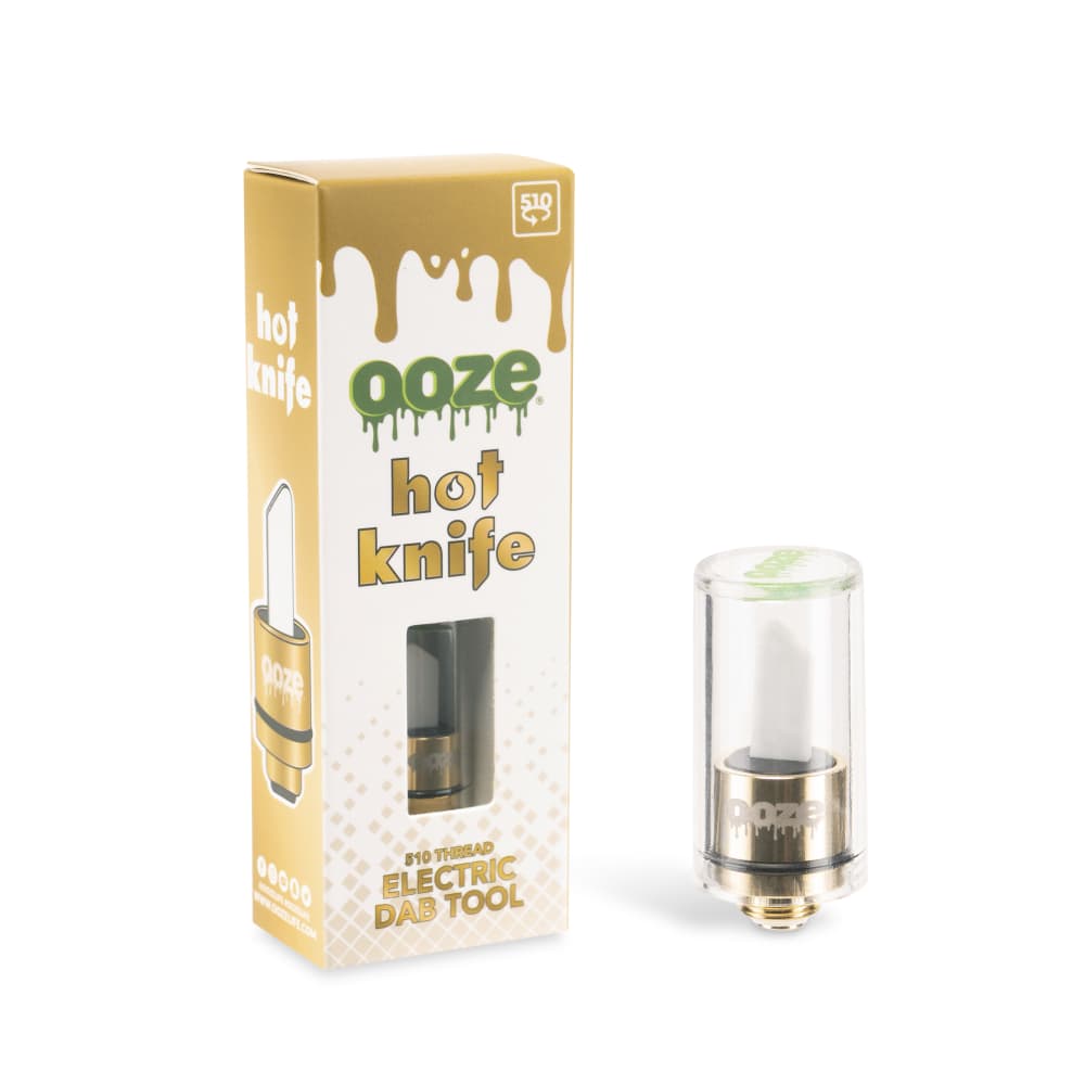 ooze hot knife 510 thread electric dab tool gold