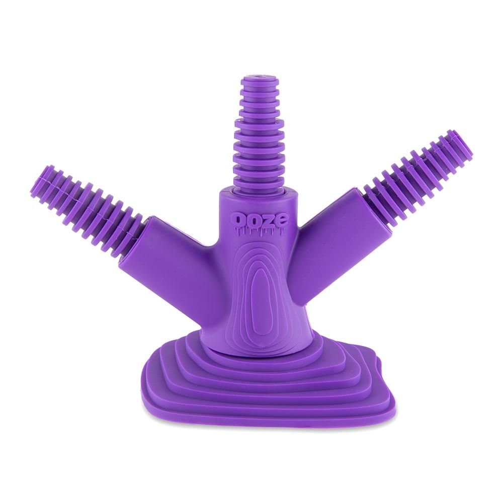 ooze silicone banger hanger stand ultra purple