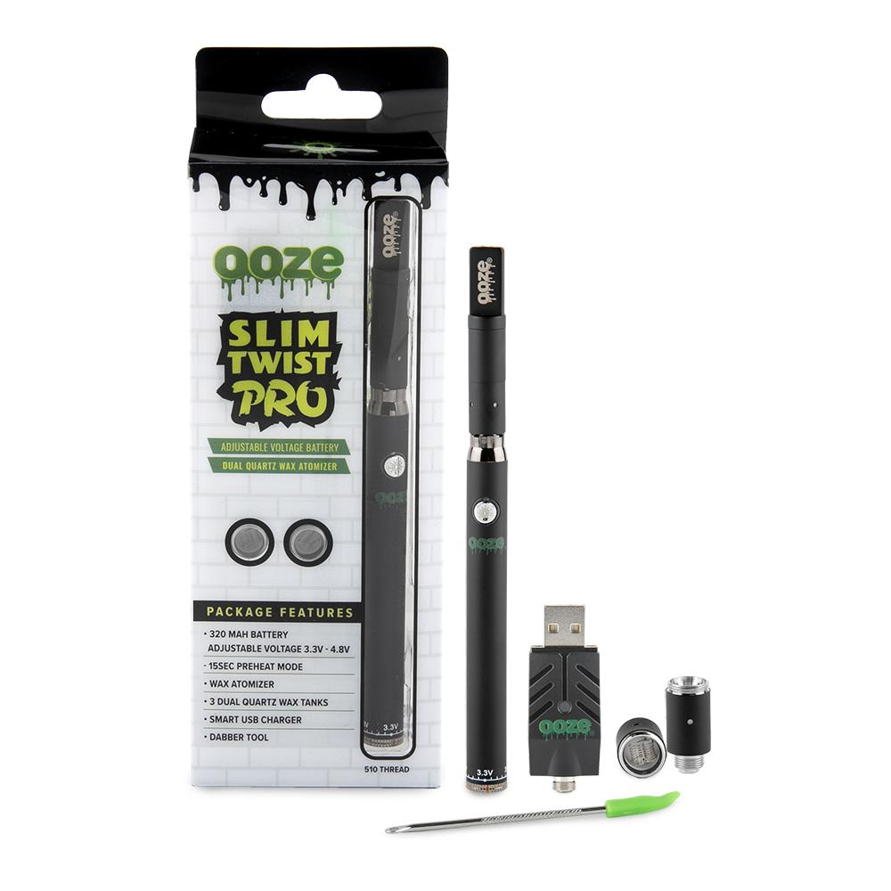 Ooze Slim Twist Pro Vape Kit - BOOM Headshop Ooze Slim Twist Pro Vape Kit - BOOM Headshop