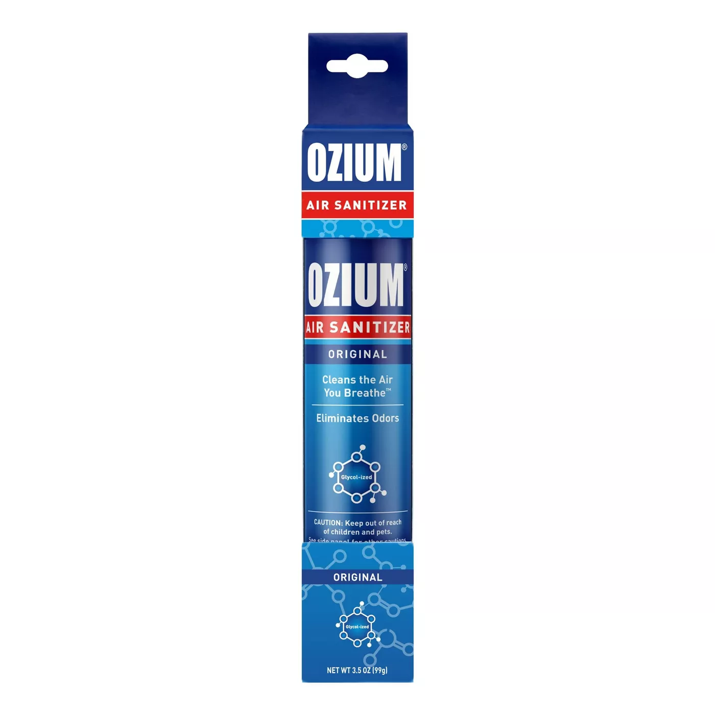 ozium original scent air sanitizer box