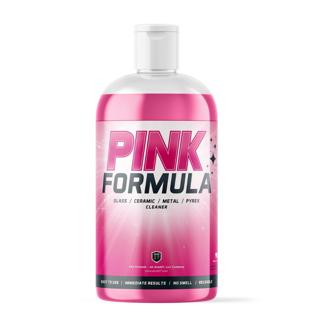 pink formula glass cleaner 16 oz