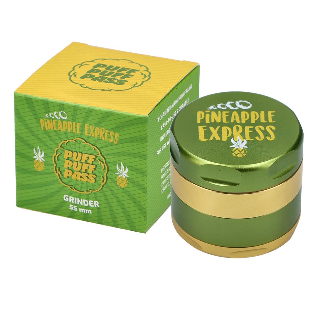 Puff Puff Pass 4pc Grinder - Pineapple Express