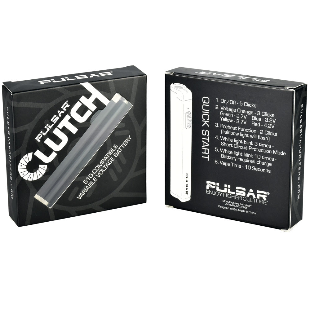 Pulsar Clutch 510 Battery - BOOM Headshop Pulsar Clutch 510 Battery - BOOM Headshop