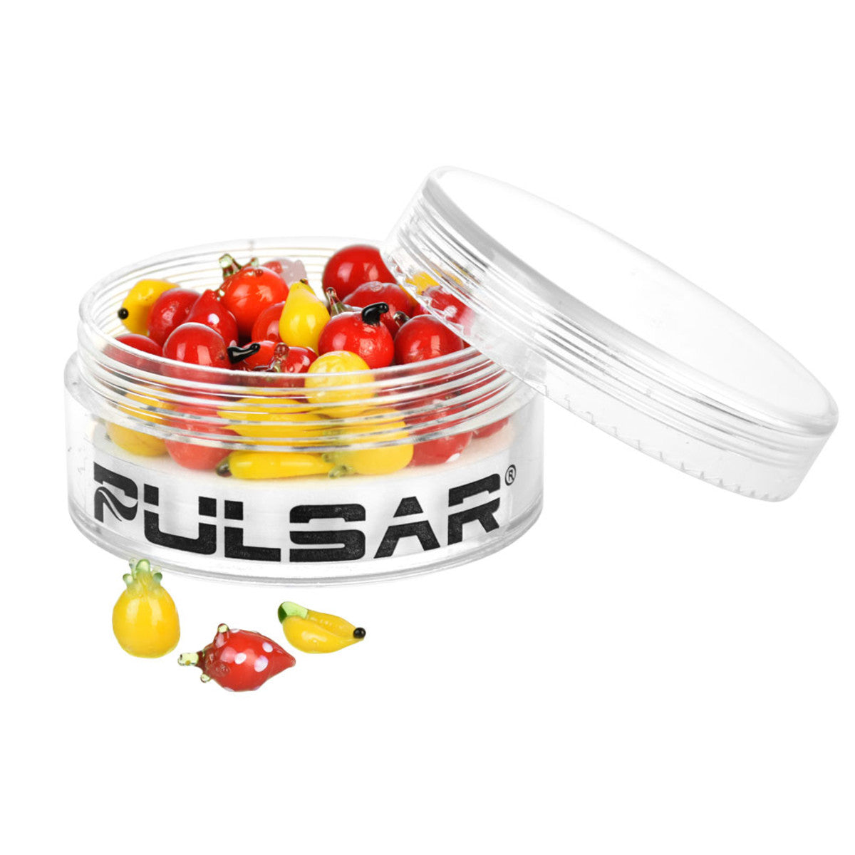 pulsar cute fruit terp pearls 50 piece jar