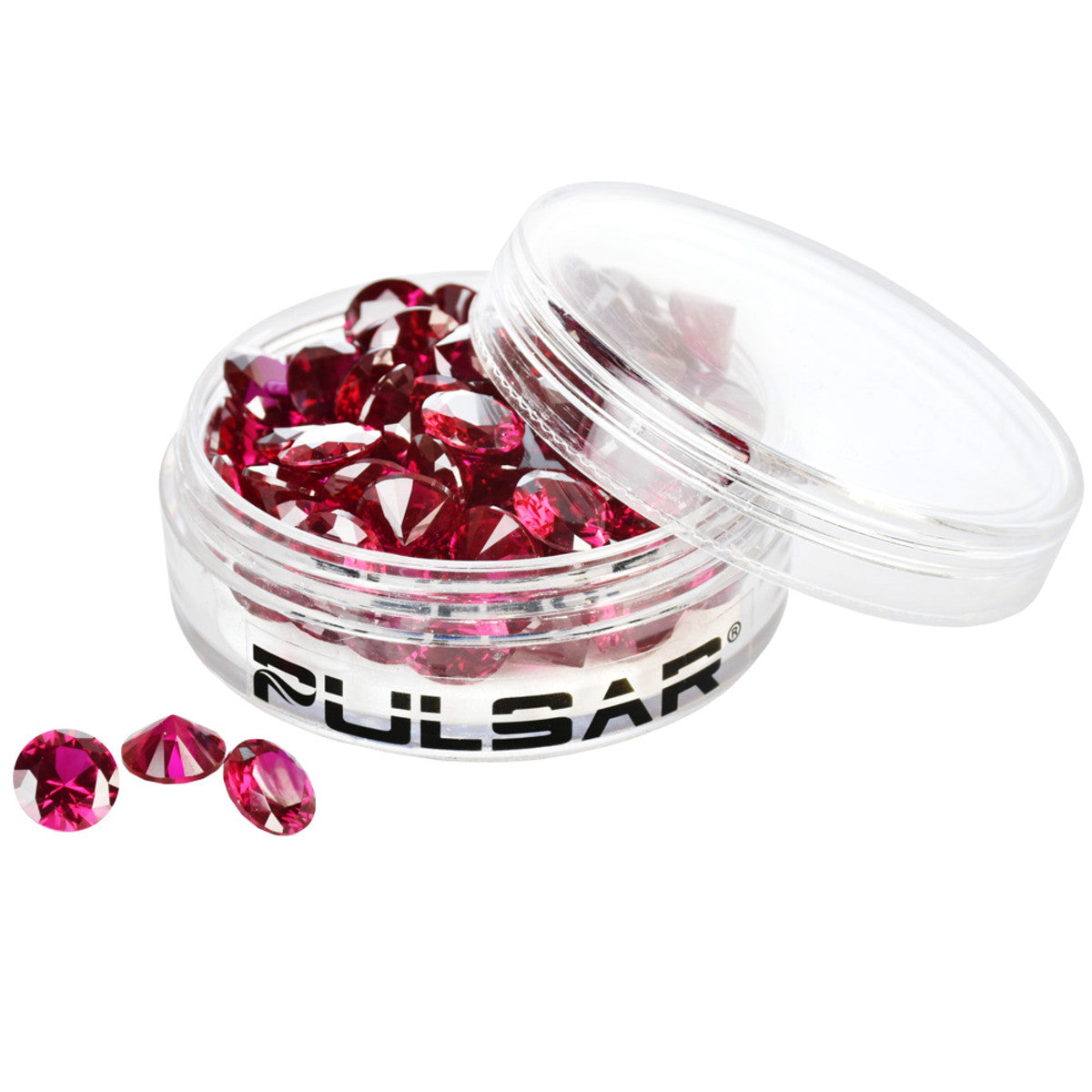 pulsar diamond cut terp pearls lab grown ruby 100 piece jar