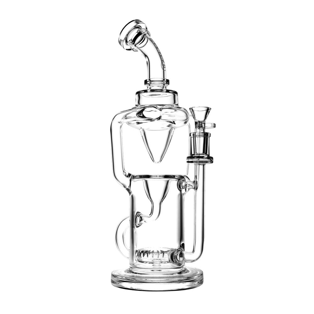 pulsar gravity fed water pipe recycler glass bong