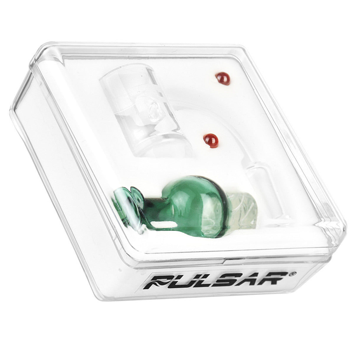 pulsar quartz banger helix carb cap terp pearl set 14mm male 90 degree