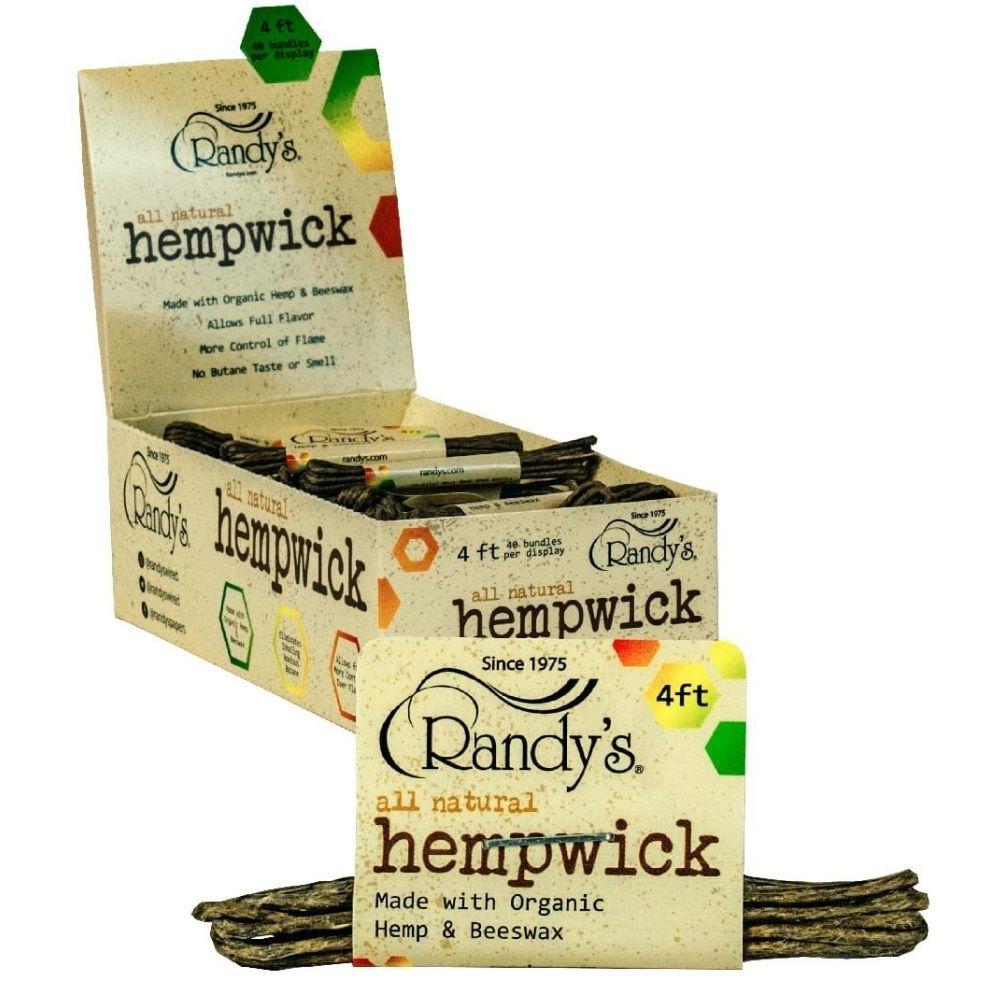 randys natural hemp wick organic box
