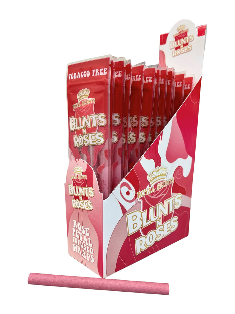 royal blunts roses rose infused blunt wrap wholesale box