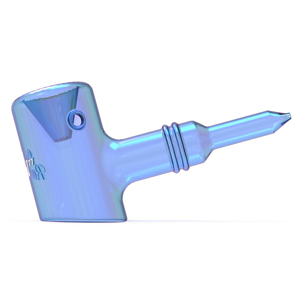 san rafael hammer hand pipe blue