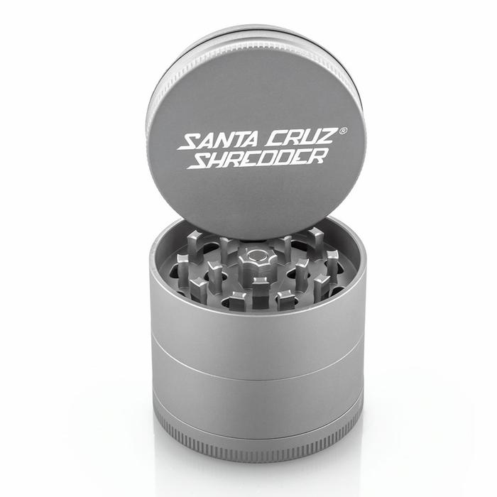 santa cruz shredder grinder 4 piece grey small