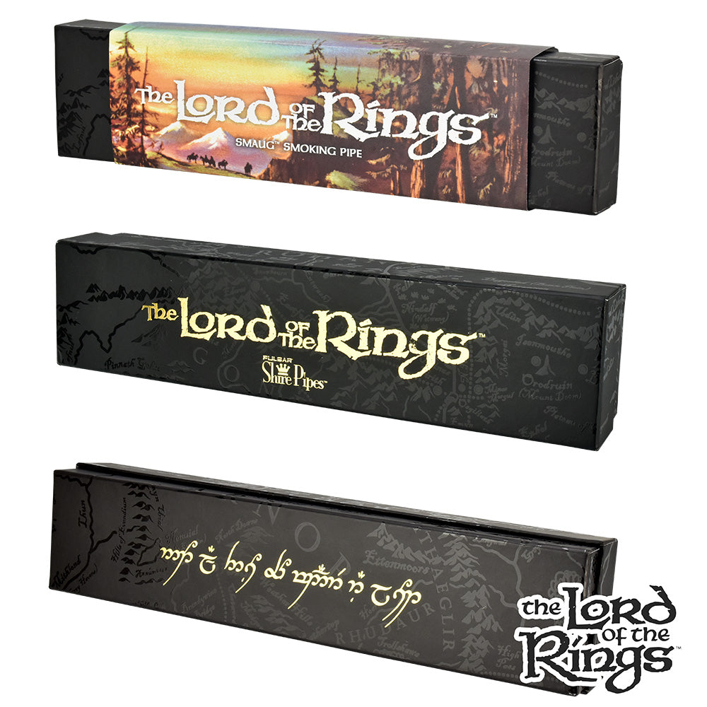 smaug smoking pipe shire pipes lord of the rings box