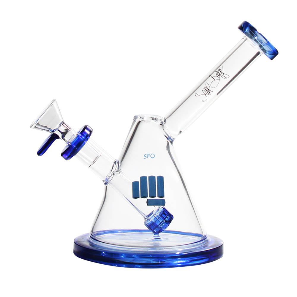 snoop pounds sfo water pipe blue dab rig