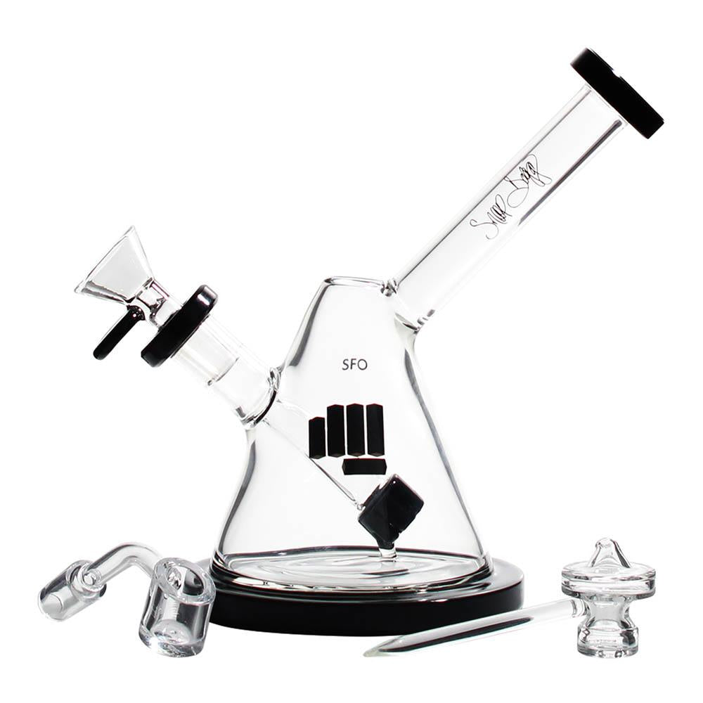 snoop pounds sfo water pipe dab rig black