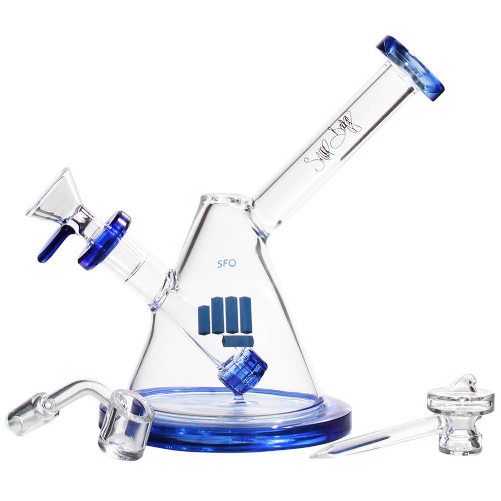 snoop pounds sfo water pipe dab rig blue