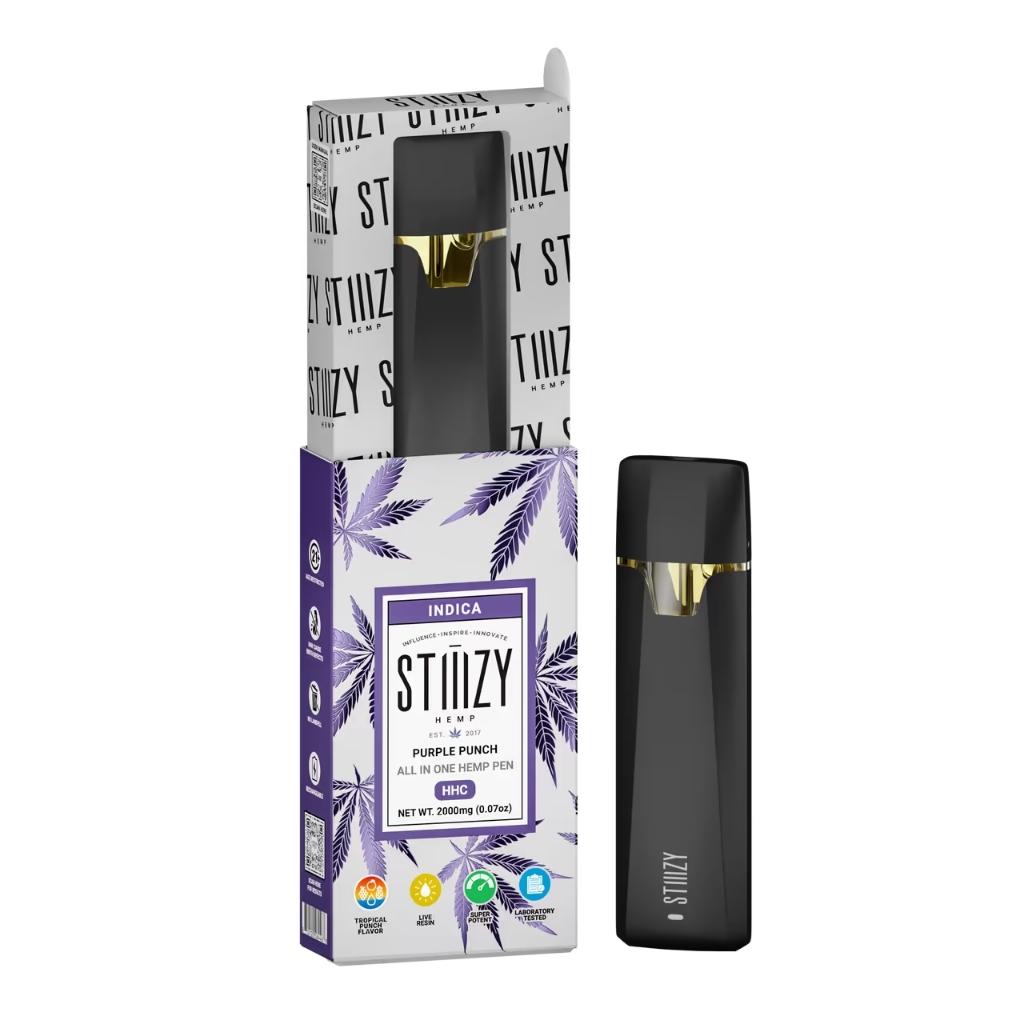 STIIIZY HHC All-In-One Disposable Vape Pen Purple Punch Indica