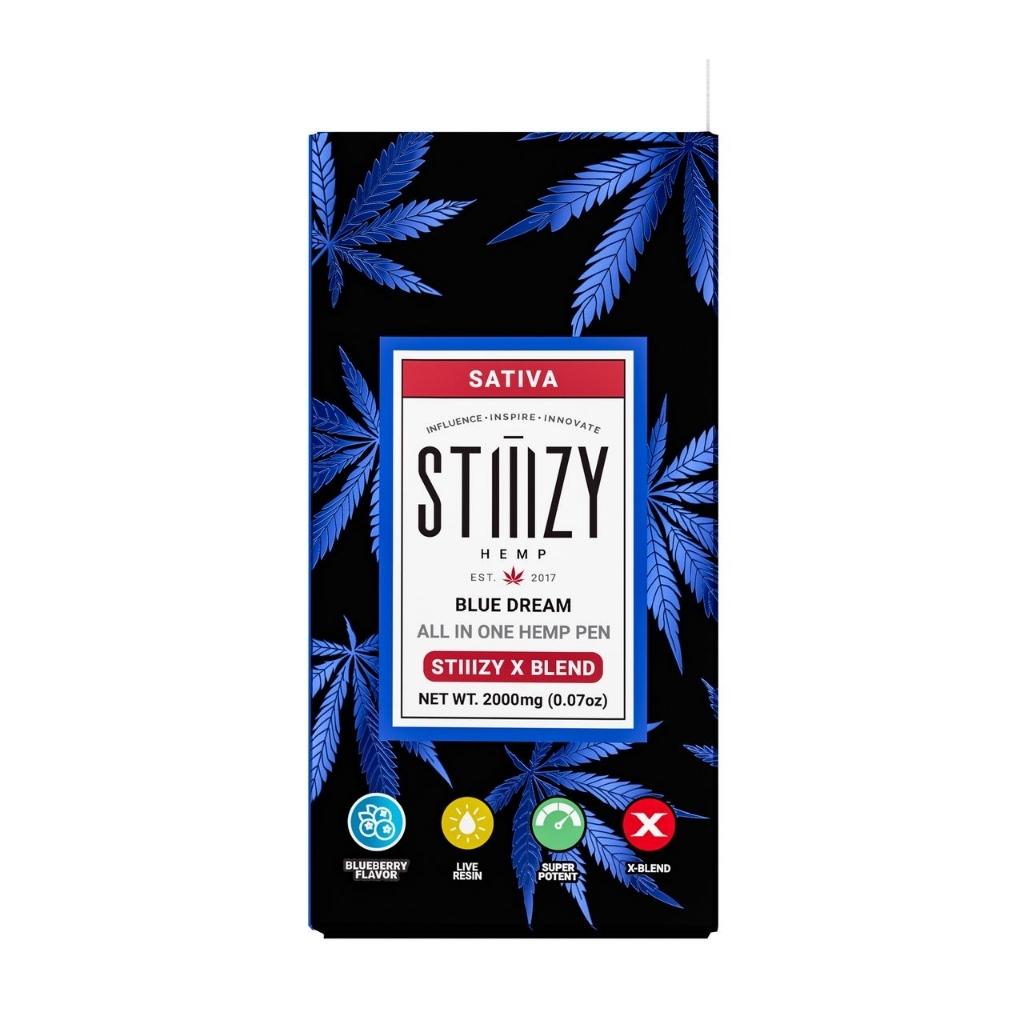 STIIIZY X-Blend All-In-One Disposable Vape Blue Dream Sativa