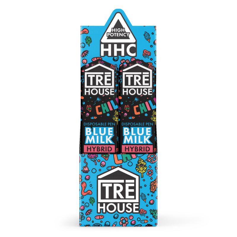 TRE House HHC Vape Blue Milk - BOOM Headshop