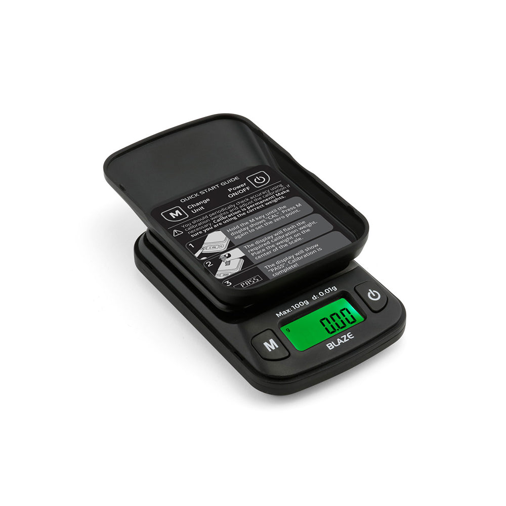 truweigh blaze digital scale tray black