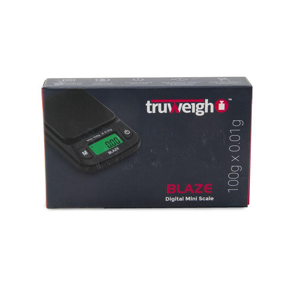 truweigh blaze mini digital scale black box