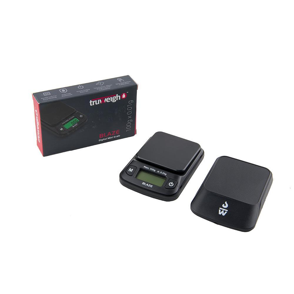 truweigh blaze mini digital scale black