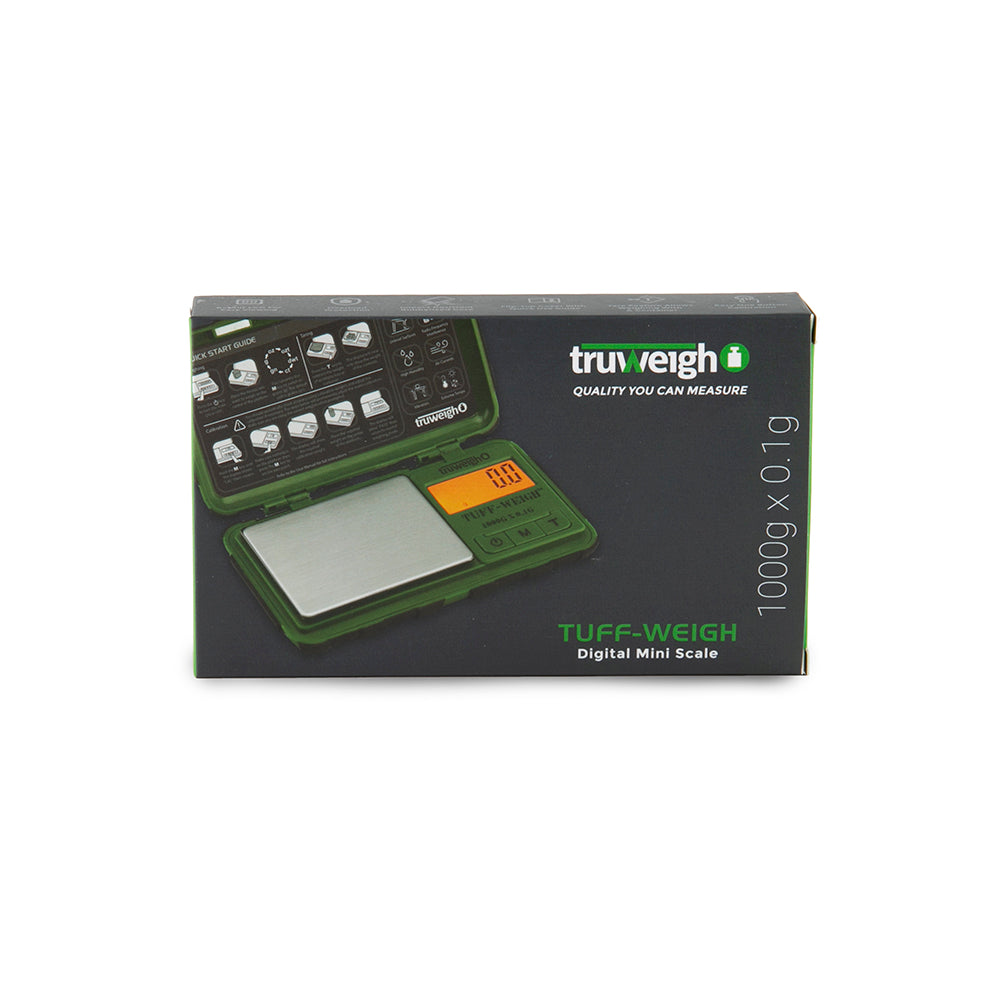 truweigh tuff weigh digital scale green box